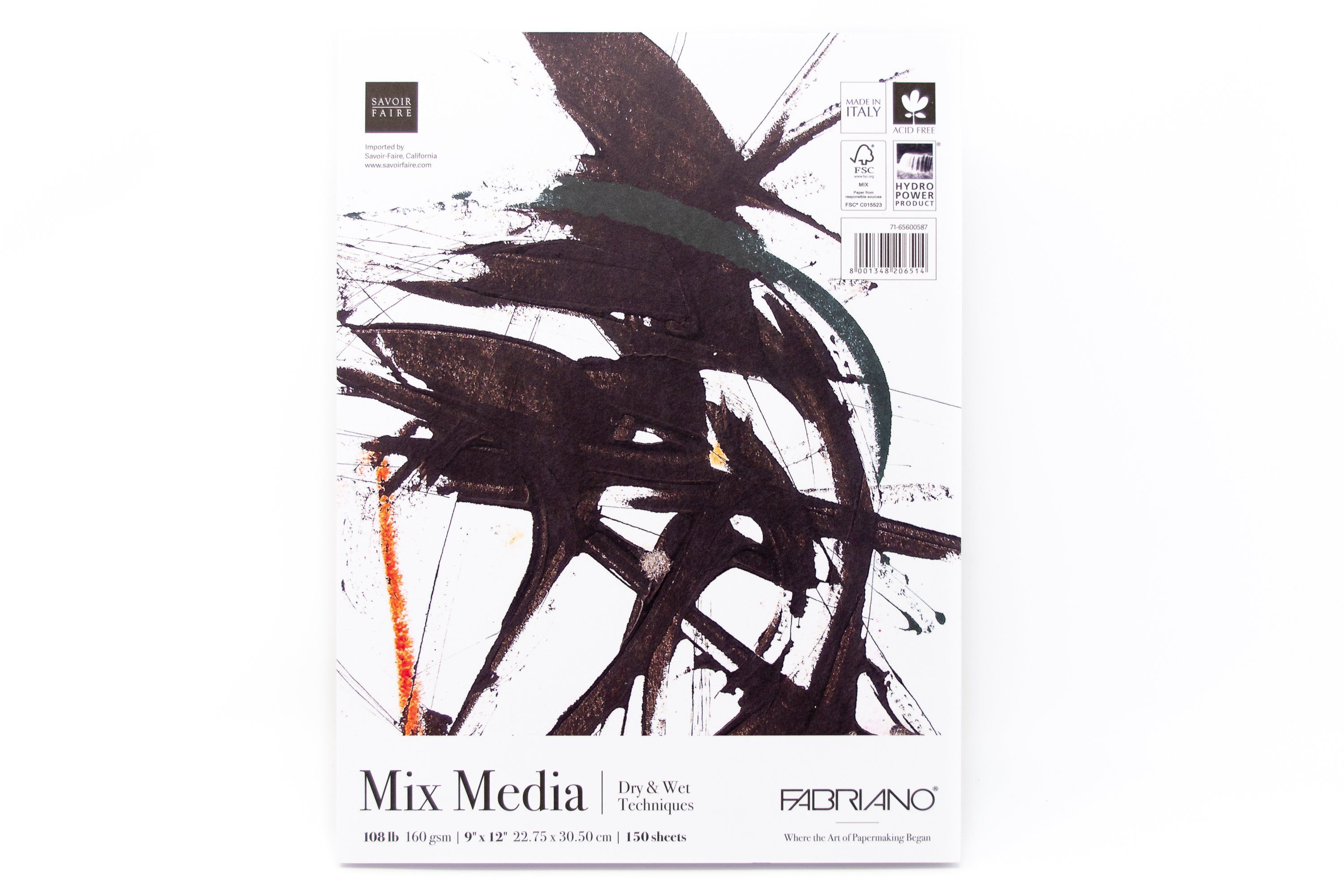 Mixed Media Fat PadFabriano 