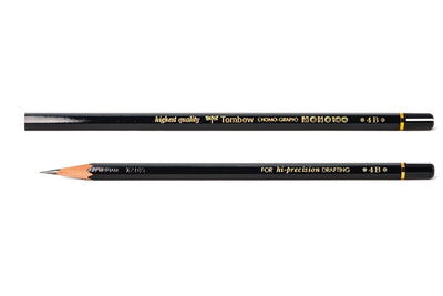 Tombow - MONO 100 Pencil, 4B, Set of 12 - St. Louis Art Supply