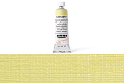 Schmincke - Mussini Oil Colors, 35 mL, #207 Medieval Yellow - St. Louis Art Supply