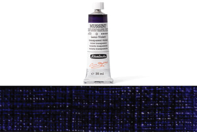 Schmincke - Mussini Oil Colors, 35 mL, #473 Transparent Violet - St. Louis Art Supply