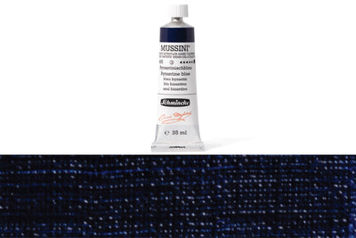 Schmincke - Mussini Oil Colors, 35 mL, #495 Byzantine Blue - St. Louis Art Supply
