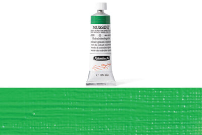 Schmincke - Mussini Oil Colors, 35 mL, #528 Cobalt Green Opaque - St. Louis Art Supply