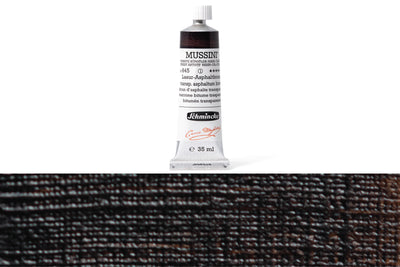 Schmincke - Mussini Oil Colors, 35 mL, #645 Transparent Asphaltum Brown - St. Louis Art Supply
