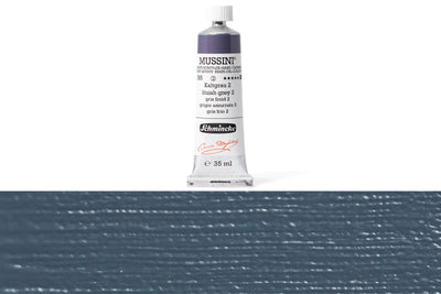Schmincke - Mussini Oil Colors, 35 mL, #785 Cool Grey 2 - St. Louis Art Supply