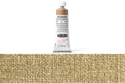 Schmincke - Mussini Oil Colors, 35 mL, #861 Renaissance Gold - St. Louis Art Supply