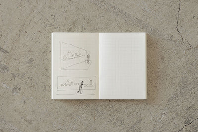MD Notebook Light, A7 Grid, Set of 3