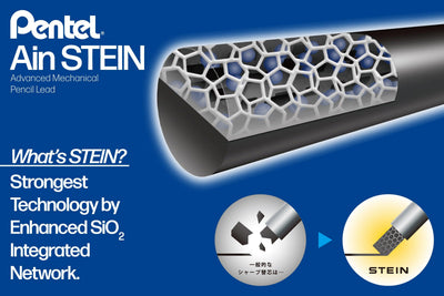 Pentel - Ain STEIN Mechanical Pencil Leads, 0.2 mm, B - St. Louis Art Supply