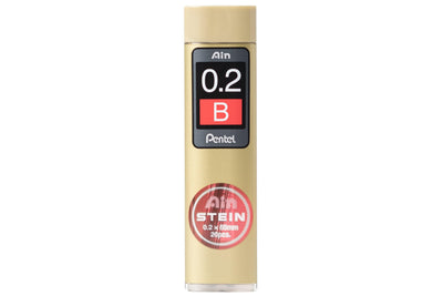 Pentel - Ain STEIN Mechanical Pencil Leads, 0.2 mm, B - St. Louis Art Supply