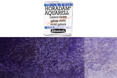 Schmincke - Supergranulation Watercolor Half Pan, #972 Galaxy Violet - St. Louis Art Supply
