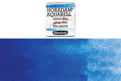 Schmincke - Supergranulation Watercolor Half Pan, #973 Galaxy Blue - St. Louis Art Supply