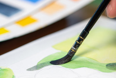 Schmincke - Akademie Watercolor Half Pan, #224 Cadmium Yellow Hue - St. Louis Art Supply