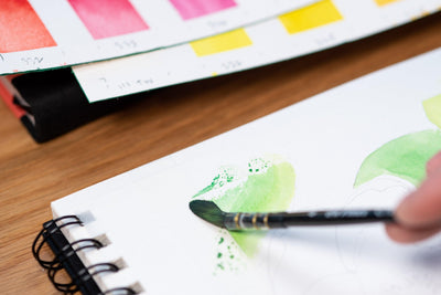 Schmincke - Akademie Watercolor Half Pan, #224 Cadmium Yellow Hue - St. Louis Art Supply