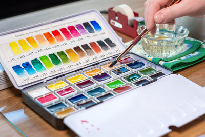 Schmincke - Akademie Watercolors, Set of 24 Full Pans - St. Louis Art Supply