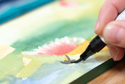 Schmincke - Aqua Drop Liquid Watercolors, #570 Olive Green - St. Louis Art Supply