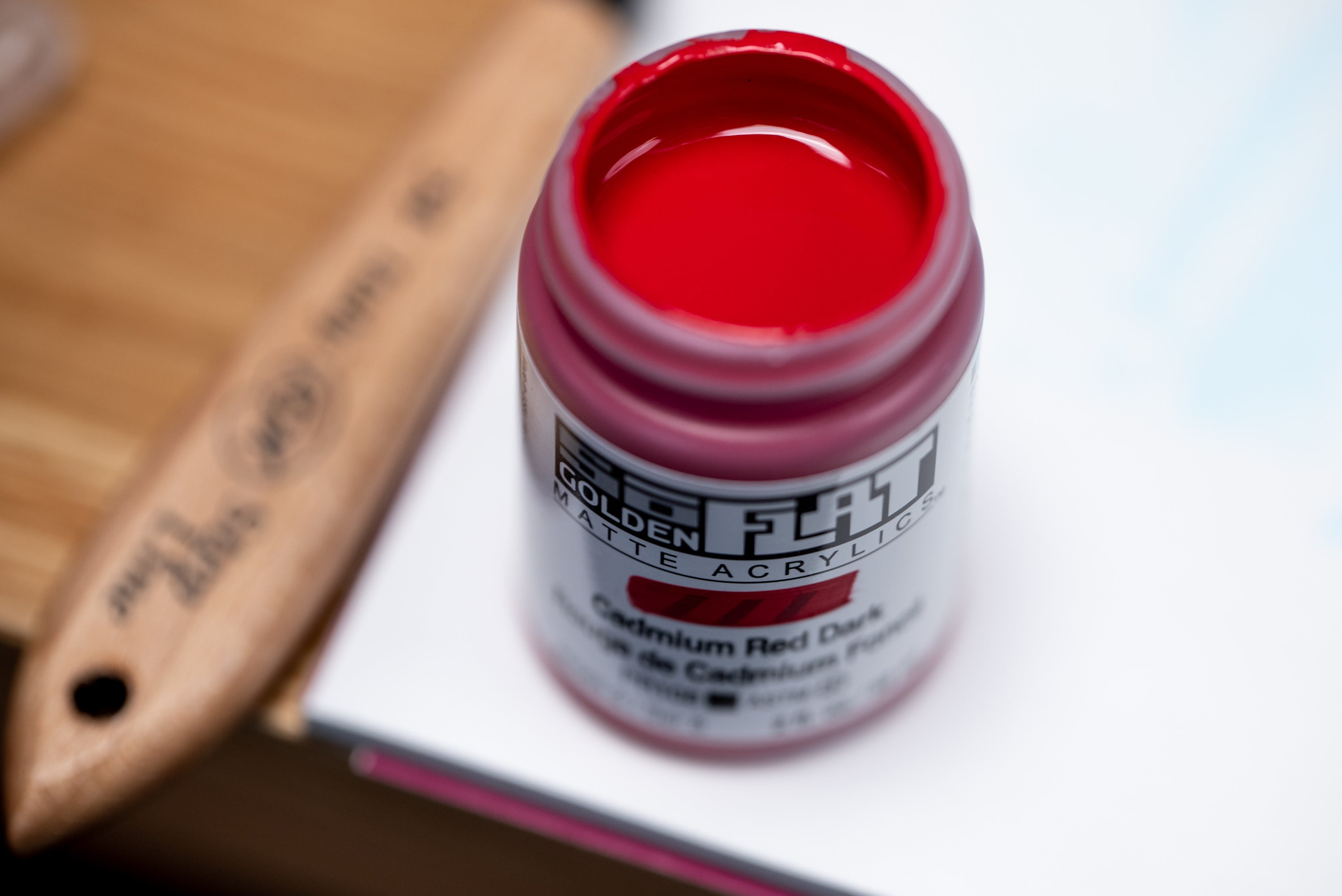 Golden SoFlat Matte Acrylics, Burnt Umber