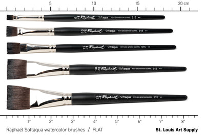 Raphaël - Softaqua Watercolor Brushes - St. Louis Art Supply