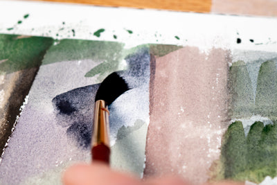 Schmincke - Horadam Watercolor Full Pan, #512 Chromium Oxide Green - St. Louis Art Supply