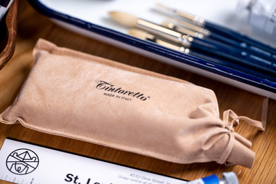 Tintoretto Watercolor Travel Brush Set, Synthetic Sable
