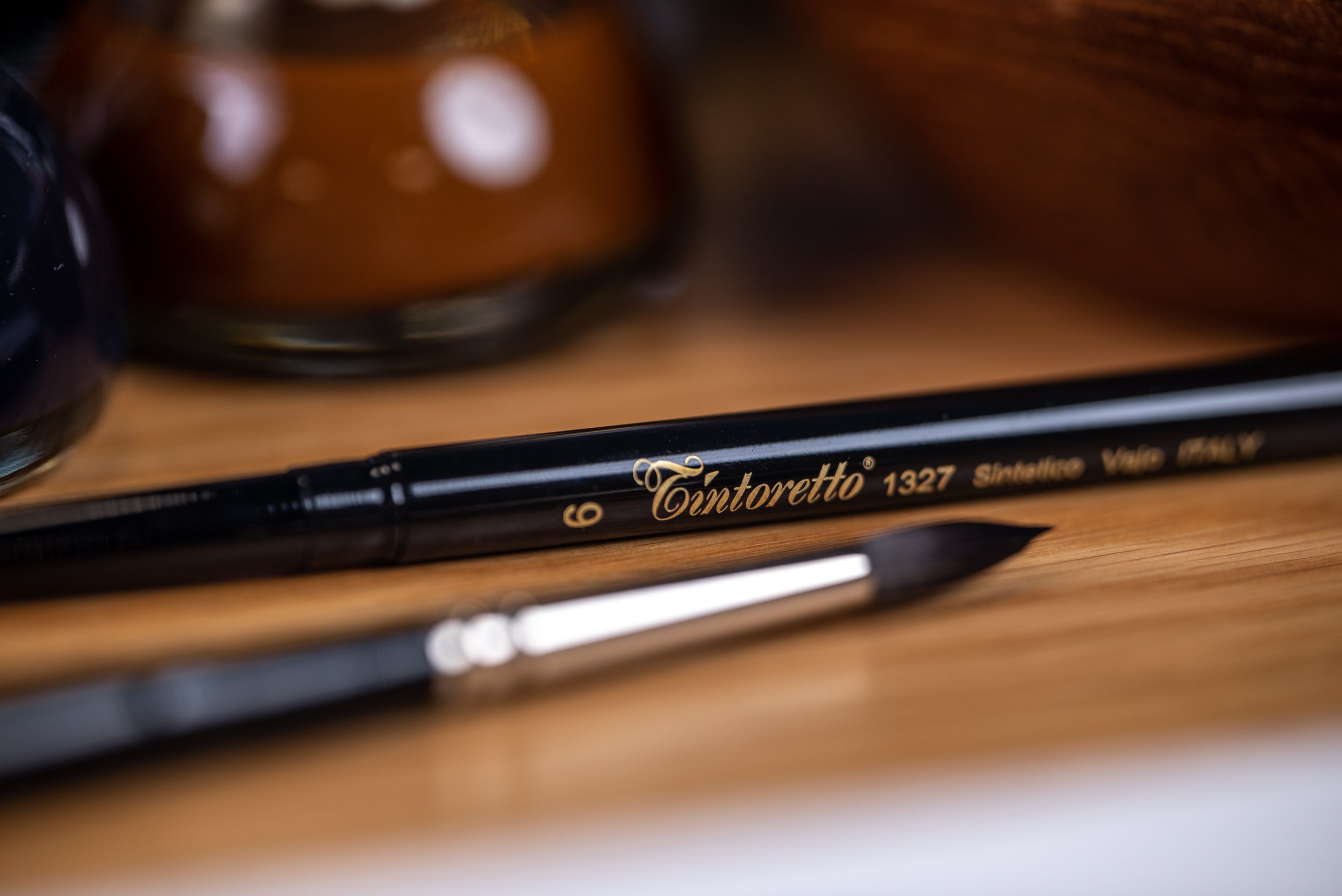 Tintoretto Watercolor Travel Brush Set, Synthetic Squirrel Rounds