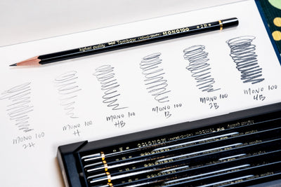 Tombow - MONO 100 Pencil, 4B, Set of 12 - St. Louis Art Supply