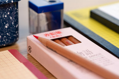 Tombow - Tombow Recycled Pencil, Vermilion, Single - St. Louis Art Supply