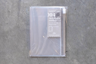 Traveler's Notebook Refill #004: Zipper Case, Passport Size - St. Louis Art Supply