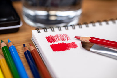 Uni Watercolor Pencils, #876 Van Dyke Brown